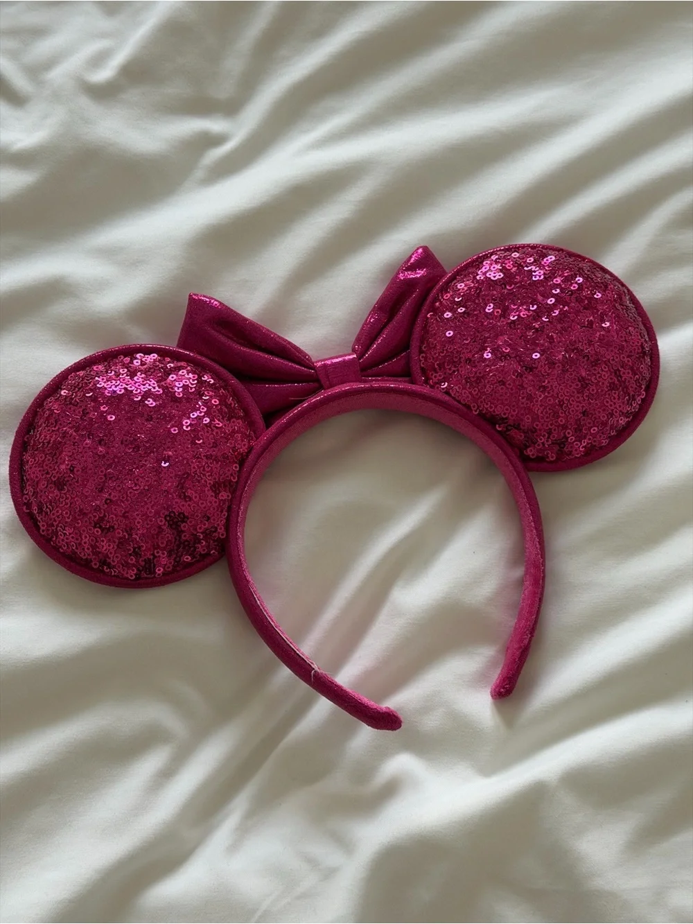 Disney Pink Sequin Minnie Ears